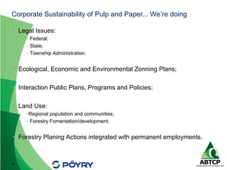 Sustainability of Pulp and Paper Sector. Winnings and Challenges | PPT