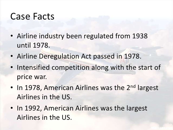 American Airline 1992 Value Pricing Strategy