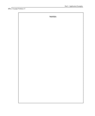 Part I - Application Examples
172   Example Problem 17




                           NOTES
 