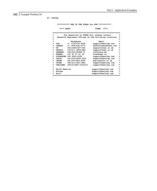 Part I - Application Examples
242   Example Problem 24
                           67. FINISH


                                   *********** END OF THE STAAD.Pro RUN ***********

                                        **** DATE=                  TIME=   ****

                               ************************************************************
                               *         For questions on STAAD.Pro, please contact       *
                               *   Research Engineers Offices at the following locations *
                               *                                                          *
                               *               Telephone                Email             *
                               * USA:       +1 (714)974-2500       support@bentley.com    *
                               * CANADA     +1 (905)632-4771       detech@odandetech.com *
                               * UK         +44(1454)207-000       support@reel.co.uk     *
                               * FRANCE     +33(0)1 64551084       support@reel.co.uk     *
                               * GERMANY    +49/931/40468-71       info@reig.de           *
                               * NORWAY     +47 67 57 21 30        staad@edr.no           *
                               * SINGAPORE +65 6225-6158           support@bentley.com    *
                               * INDIA      +91(033)4006-2021      support@bentley.com    *
                               * JAPAN      +81(03)5952-6500       eng-eye@crc.co.jp      *
                               * CHINA      +86(411)363-1983       support@bentley.com    *
                               * THAILAND +66(0)2645-1018/19       support@bentley.com    *
                               *                                                          *
                               * North America                    support@bentley.com     *
                               * Europe                           support@bentley.com     *
                               * Asia                             support@bentley.com     *
                               ************************************************************
 