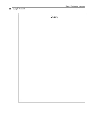 Part I - Application Examples
78   Example Problem 8




                         NOTES
 