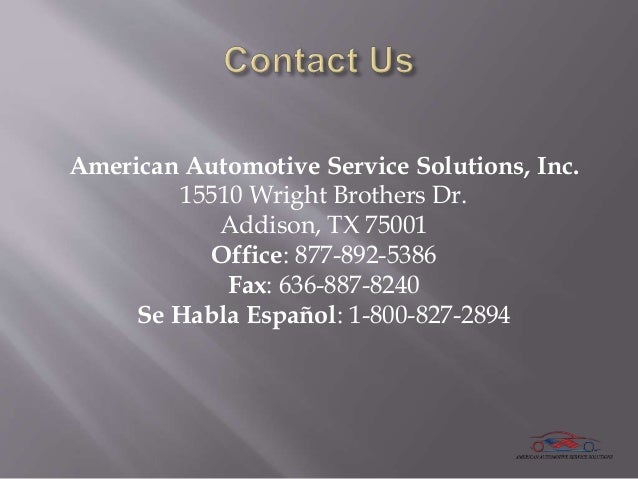 American Automotive Service Solutions Inc