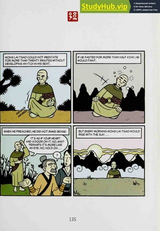 SNONG LAI-T5A0 COUIO NOT MEDITATE
FOR IWf^ THAN TWENTY MINUTES WITHOUT
oevBLOPme an itch in his seat.
IF HE FASTED FOR MORE THAN HALF A DAY, HE
WOULD FAINT.
135
 