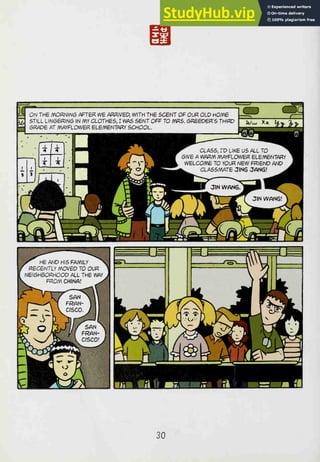 ON THE mORNIN6 /AFTER WE ARRIVED, WITH THE SCENT OF OUR OLP HOME
STILL LINC3ERIN6 IN DM CLOTHES, I WAS SENT OFF TO IYP,S. BREEDER'S THIRD
6RADE AT /VWYFLOWER ELEMENTARY SCHOOL.
30
 