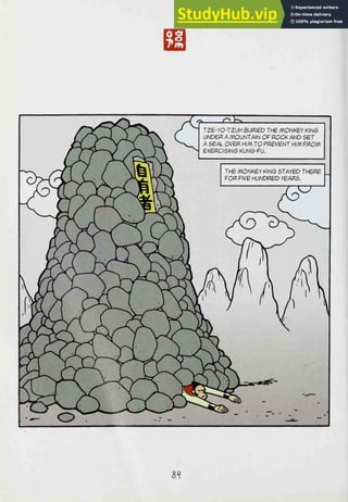 rO-.^^ /^
/^ K.
TZ6-yO-TZUH BURIED THE /V0NK6y KIN6
sj _) /~. c UNDER A mOUNTAIN OF ROCK AND SET
^V'^^x V*^ ^^v-v A SEAL OVER Hl/V TO PREVENT HIM fRON
m
EXERCISING Km6-f).
THE l^O^KB'f KIN6 STAYED THERE
i ^-
^^L^Kv^
FOR FIVE HOHORBO YEARS.
_e"
-^^ QC^
i^^S^^MaAa A
1
r /W^
^^
%
Y_T_X
X:^m—
1>^ ^v_^y^N,/-i^5^^^^-^^^ '-^
^•jpPv (""y V^_/"^^^^^^^^
V "-'^^T^^
"^ . -
.
- .
^ _..
8f
 