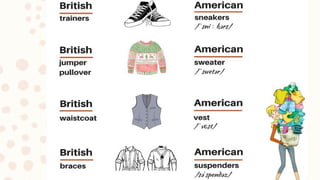 American & British English Accent Slide 26