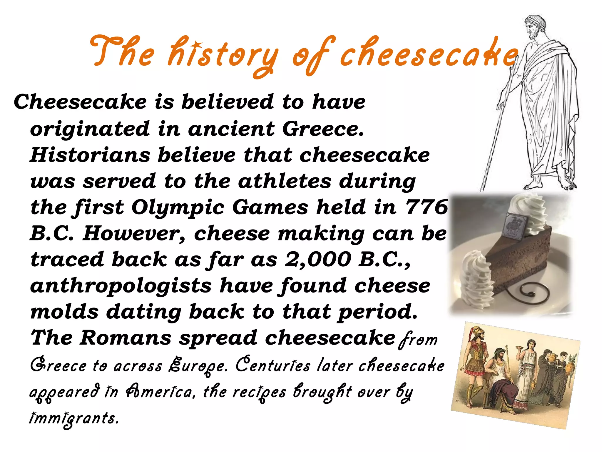 American cheesecake | PPT