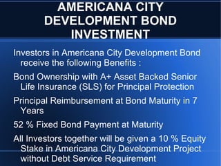 Employ Social Development goals 