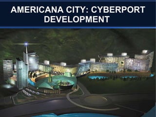 Create a New Petro-Agro-Industrial City 