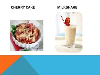 CHERRY CAKE MILKSHAKE
 