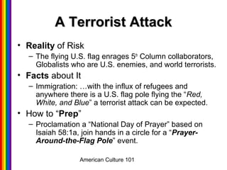 American culture 101 reality | PPT