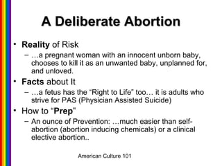 American culture 101 reality | PPT