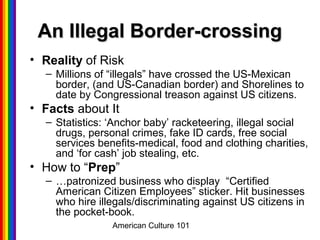 American culture 101 reality | PPT