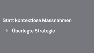ALLGEMEIN AKZEPTIERTER 
MARKETING IRRTUM 
#4 BRILLANTE KREATIVITÄT 
 