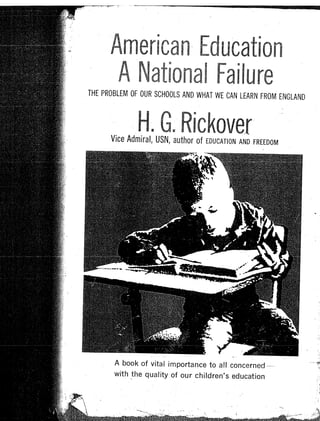 American Education - A National Failure