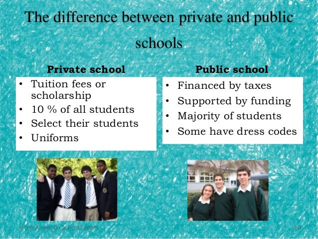 public school vs private school essay