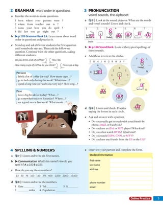 American english file 2 student book 1 | PDF