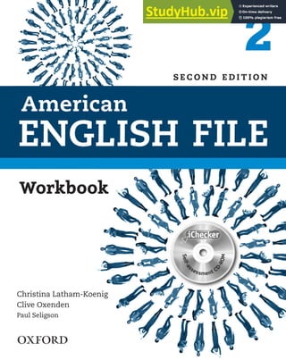American English File 2 Workbook Second