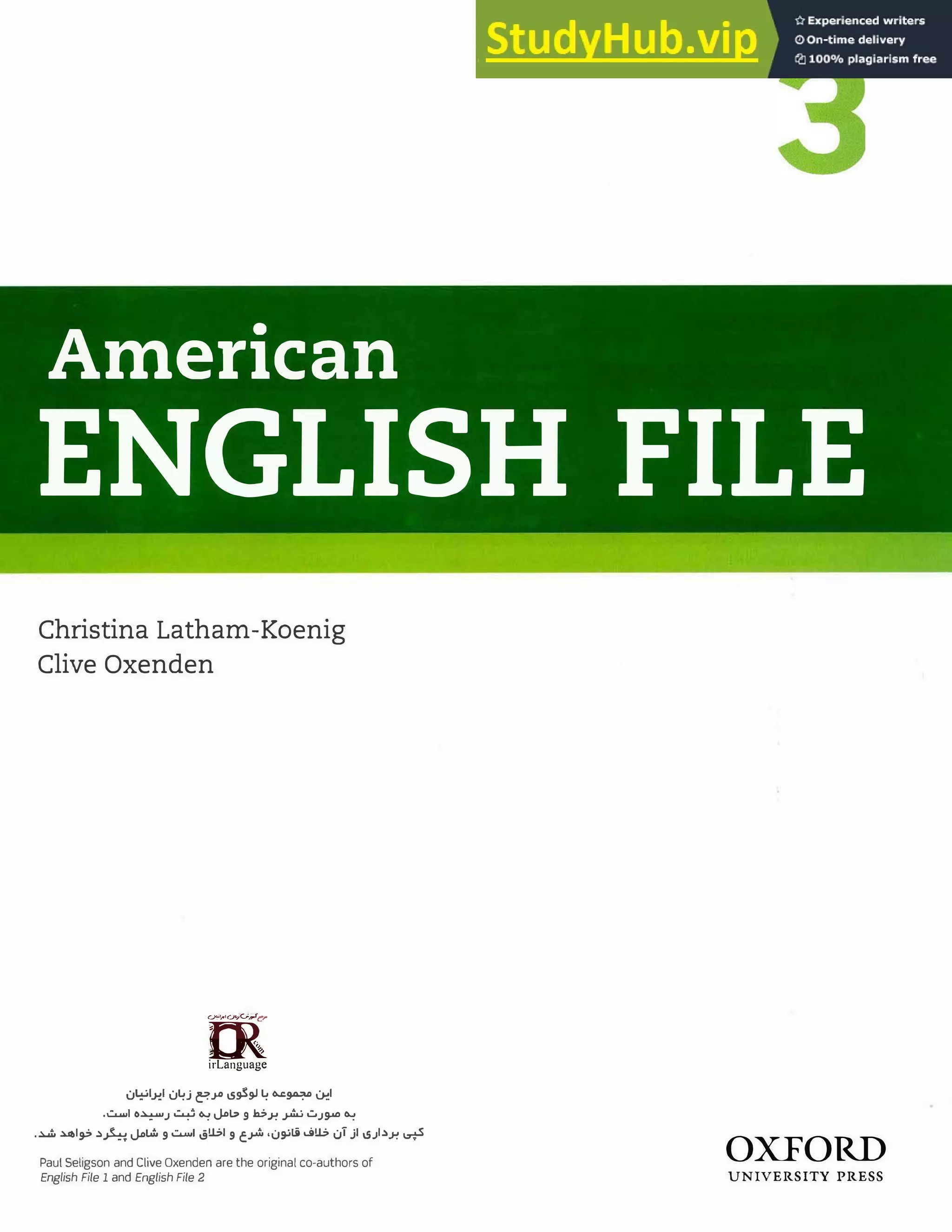 American English File 3 Book (Second Edition).pdf