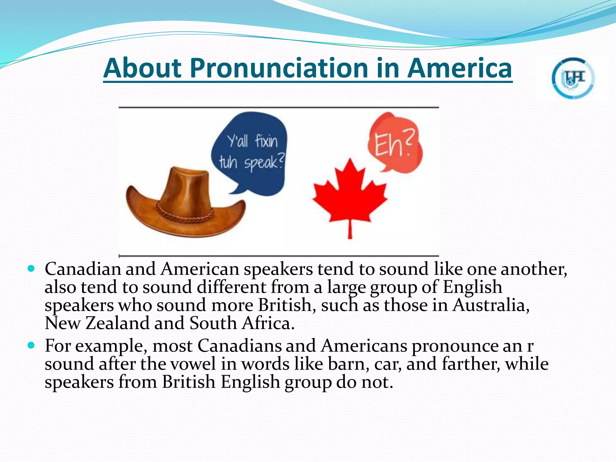 American English. Linguistics Presentation | PPTX