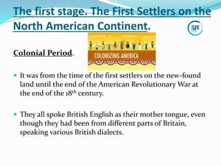 American English. Linguistics Presentation | PPTX