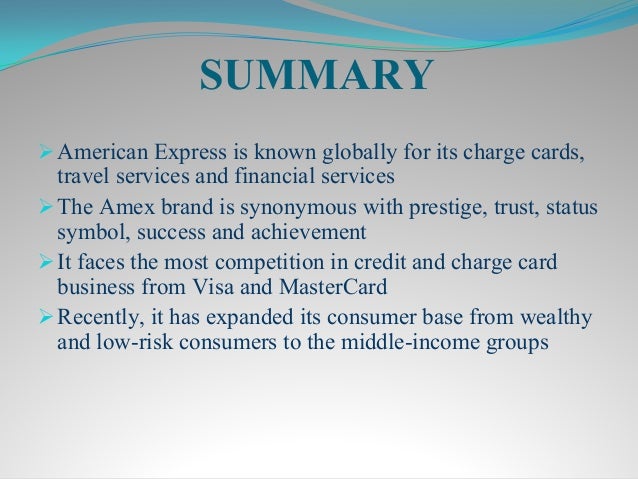 essay about american express