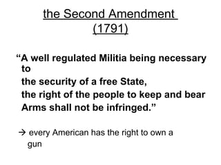 gun laws in the USA | PPT