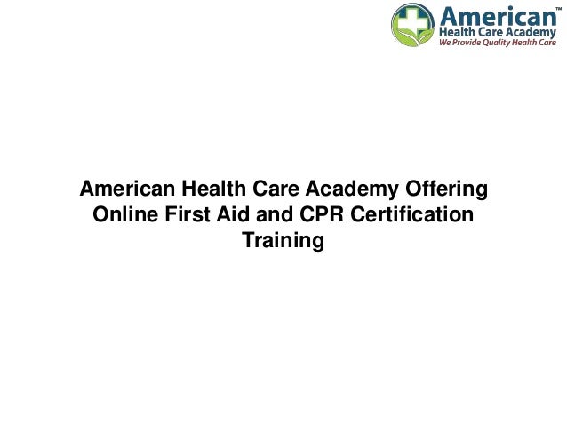 cpr certification online