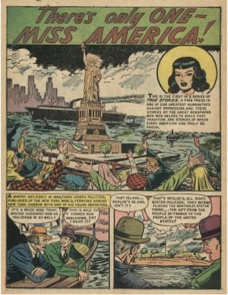 American History - Statue of Liberty, Free Comic