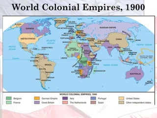 World Colonial Empires, 1900
 