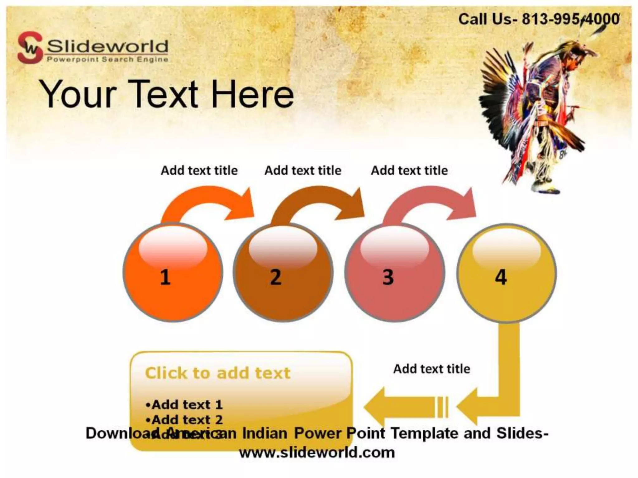 Online American Indian Powerpoint Template | PPT