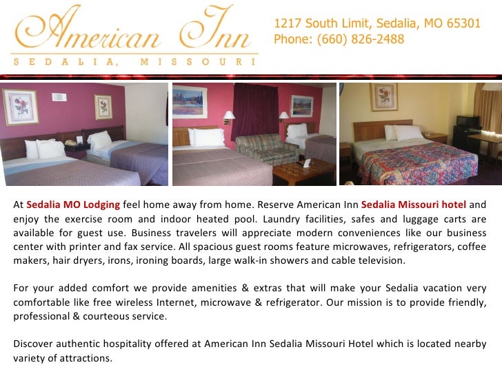 American Inn Sedalia Memorial Airport Hotels