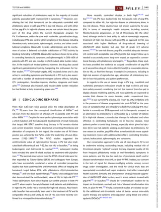 Tefferi Algorithm American J Hematol - 2023 - Tefferi - Polycythemia vera 2024 update on ...