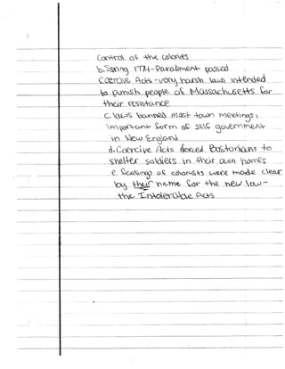 American journey 5.2 outline