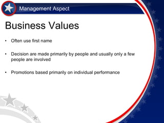 American Management Style | PPT