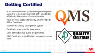American Petroleum Institute ISO 9001 and API QMS Standards.pdf