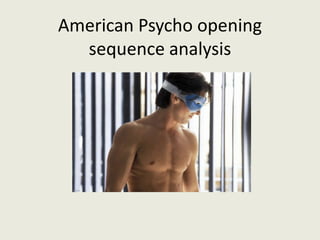 American psycho | PPTX