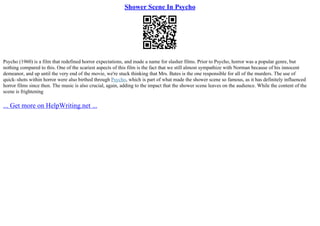 American Psycho Gothic | PPT