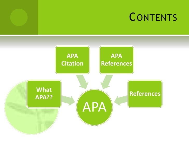 American psychological association (apa)