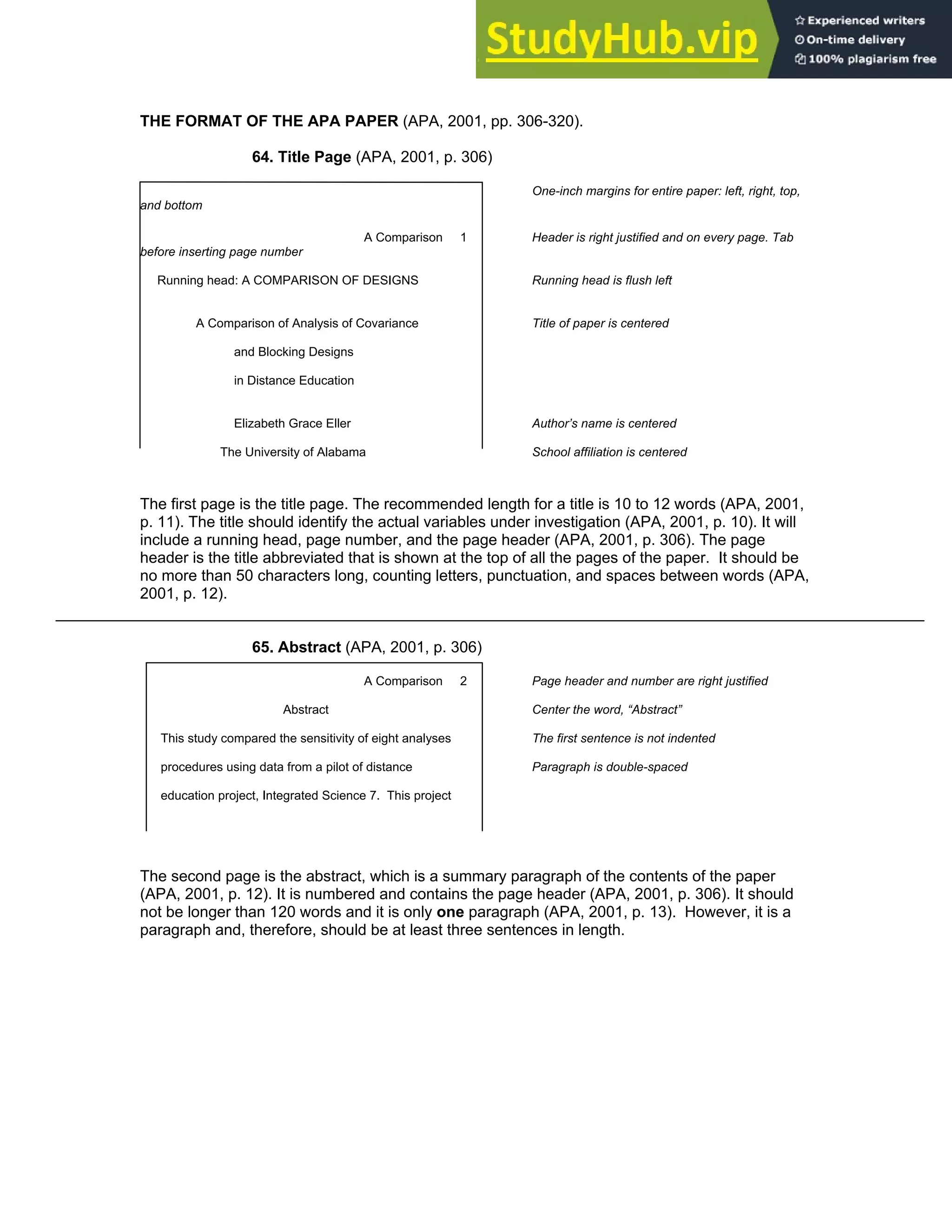 AMERICAN PSYCHOLOGICAL ASSOCIATION APA visual data 4