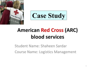 Red Cross Case American red cross case study | PPTX