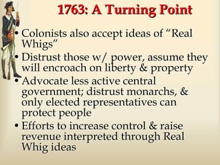 The American Revolution