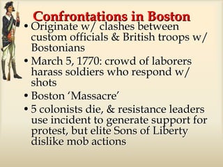 The American Revolution