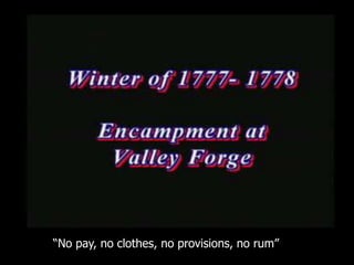 “No pay, no clothes, no provisions, no rum”