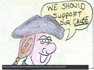 http://www.slideshare.net/hectorsantiago/americomic-american-revolution-vocab-presentation