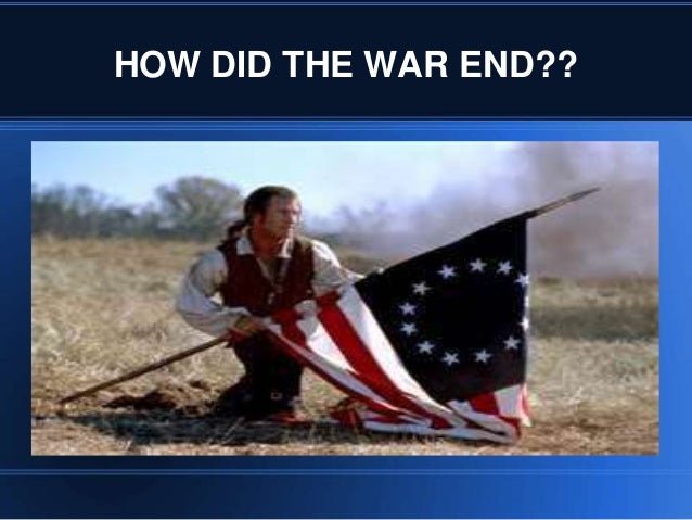 What year did the American Revolution end?