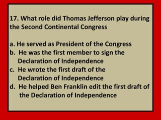 when did thomas jefferson sign the declaration of independence
