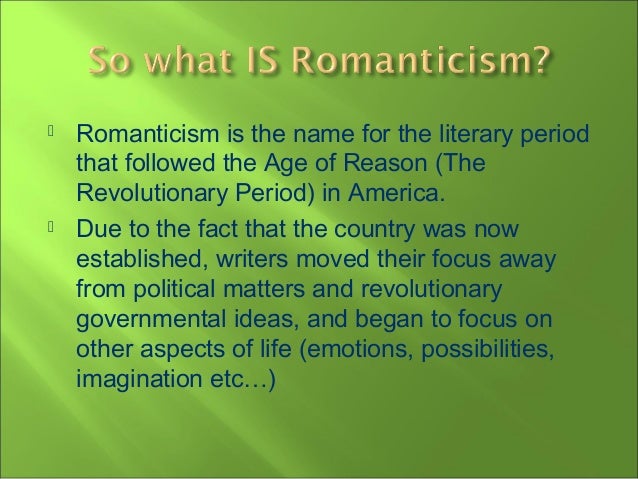 American romantic hero essay