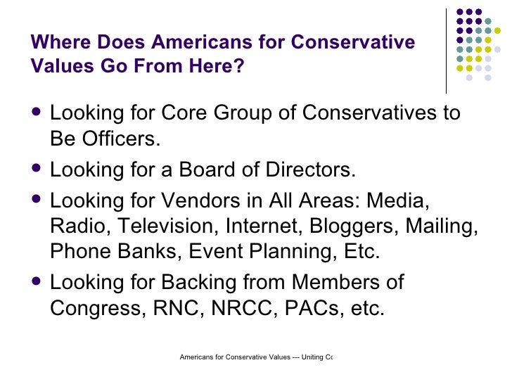 Americans For Conservative Values