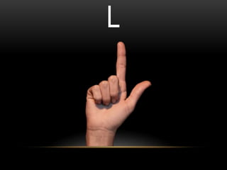 American sign language handshapes and abc's | PPTX
